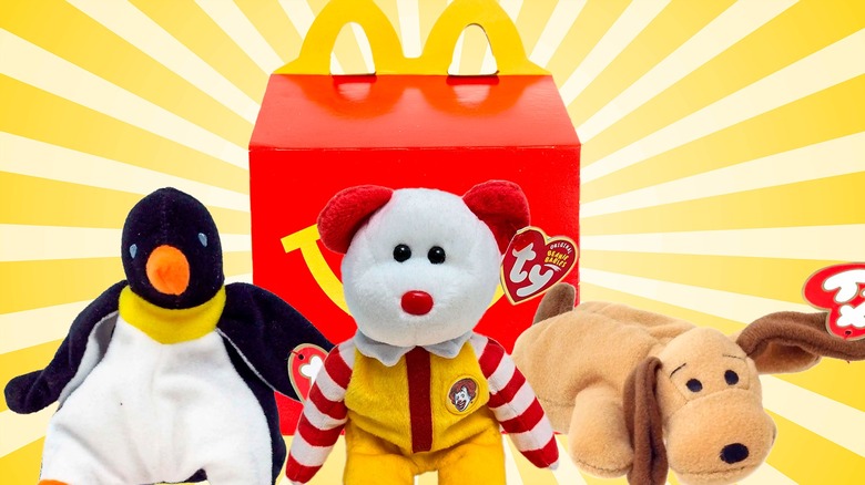 Teenie Beanies and Happy Meal box