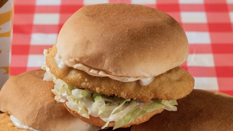 Hardee's fish sandwich