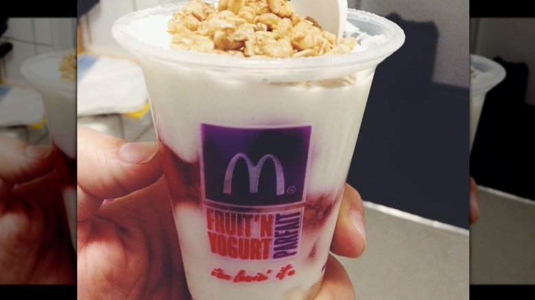 mcdonalds fruit n yogurt parfait
